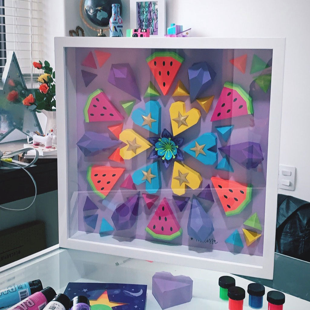 FRAMED ART - MANDALA